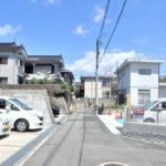 呉市焼山宮ヶ迫1丁目新築　前面道路