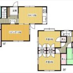 東区上温品1丁目中古　建物面積105.14㎡。5LDKの間取りです。