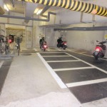 チサンマンション広島　地下1階バイク置場