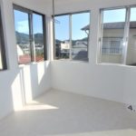 呉市焼山宮ヶ迫1丁目新築　お天気を気にせず洗濯物を干せる4.5帖のサンルーム