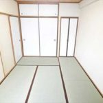 コンツェルトパーク曙公園　畳や襖を一新した和室6帖です。