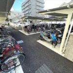 ヴェルディ天神川駅南　駐輪場