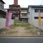 南区西旭町土地　現地。建築条件無しの更地です。