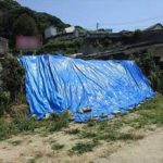 東区牛田南2丁目土地　現地。建築条件無しの更地です。