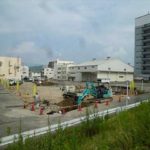 中区南千田東町新築　現地。令和3年10月末完成予定です。