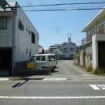 中区江波南3丁目土地　現地。現状月極駐車場です。(外観)