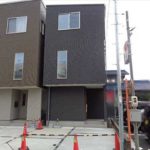 安芸郡府中町本町4丁目新築　外観。令和3年7月完成済です。