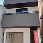 南区宇品御幸5丁目新築　外観。令和3年8月完成済です。