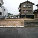 向洋新町3丁目土地　現地。建築条件無しの土地です。(外観)
