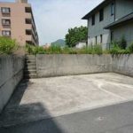 安佐南区高取北1丁目土地　現地。角地です。(外観)