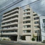 草津東コープマンション　外観。7階建ての4階部分です。