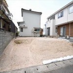 東区戸坂新町2丁目土地　現地。更地です。