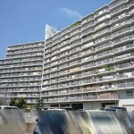 みゆきパークマンションB棟　外観。13階建ての8階部分です。(外観)
