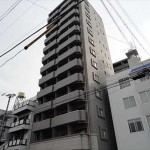 セントヒルズ住吉レジデンス　外観。13階建ての9階部分です。