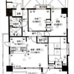 コム・スペース大手町　専有面積75.92㎡。4LDKの間取りです。(間取)