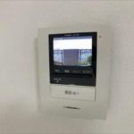 シャルム東雲　TVモニター付きインターホン