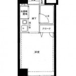 牛田東パークマンション　専有面積61.04㎡。2LDKの間取りです。