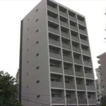 グラビスコート舟入中町　外観。RC造10階建てです。