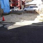 中区西白島町土地　現地