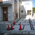 南区西本浦町新築　駐車スペースは縦列2台可能です。