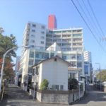 シーアイマンション広島　外観。11階建ての9階部分です。