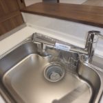 日商岩井光町ハイツ　浄水器一体型水栓