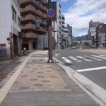 南区金屋町土地　現地接道道路