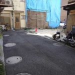 中区西白島町土地　現地
