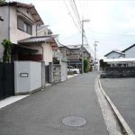 南区西霞町中古　前面道路