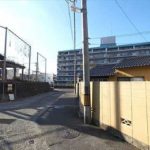 東区牛田東1丁目土地　現地