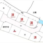東区福田6丁目土地　敷地面積129.95㎡（39.30坪）です。(間取)