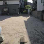 東区牛田中１丁目土地　現地
