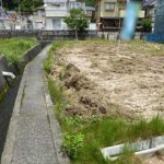 東区福田6丁目土地　現地