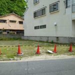 中区江波南1丁目土地　現地