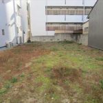 東区牛田本町3丁目土地　現地前面道路