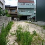 南区皆実町4丁目土地　現地