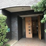 パークハイム牛田弐番館　エントランス入口(外観)