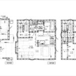 南区向洋本町新築　建物面積95.54㎡。3LDKの間取りです。