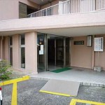 オアシスマンションプレジデント山陽　エントランス入口