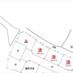 東区福田6丁目土地　敷地面積139.66㎡（42.24坪）です。(間取)
