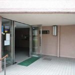 オアシスマンションプレジデント山陽　エントランス入口
