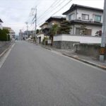 中区西白島町土地　現地
