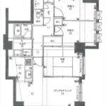 Ｊｃｉｔｙ千田町　専有面積64.67㎡。3LDKの間取りです。