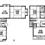 中区舟入南1丁目中古　建物面積98.01㎡。5LDKの間取りです。