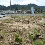 東区福田6丁目土地　現地