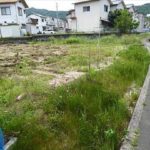 東区福田6丁目土地　現地