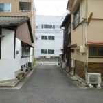 中区竹屋町中古　前面道路