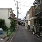 中区江波東1丁目中古　前面道路