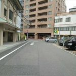 中区竹屋町中古　前面道路