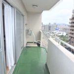 イトーピア舟入マンション　南東向きバルコニー